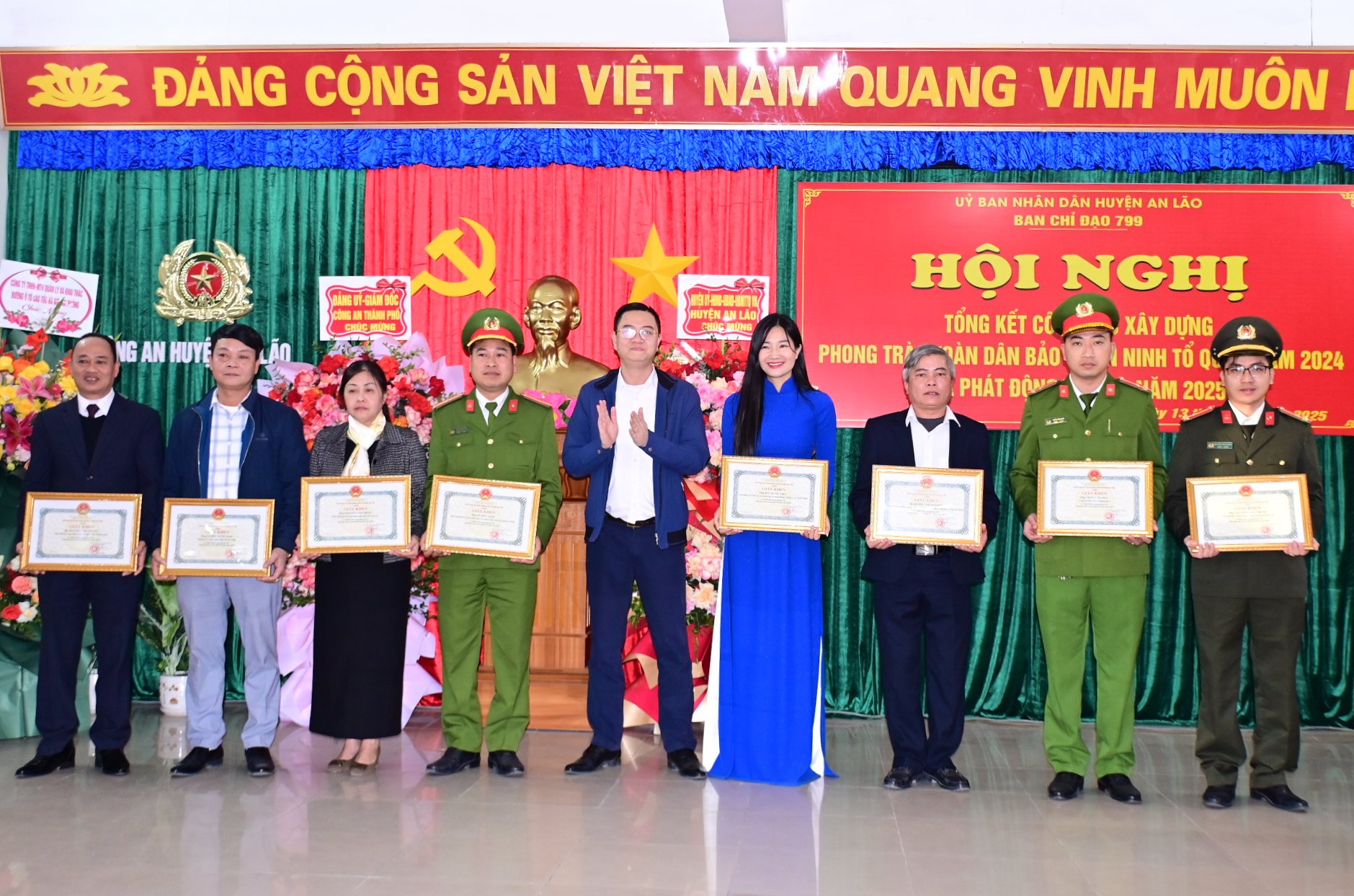 Ban Chỉ đạo 799 huyện An Lão: Xác định 5 nhóm nhiệm vụ, công tác trọng tâm năm 2025